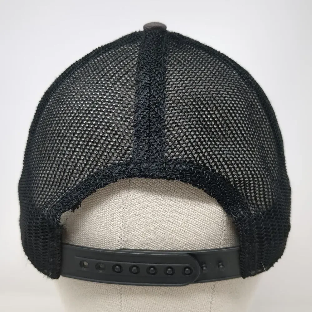 Otto Trucker Hat Gray One Size Creekstone Farms Beef Barn Patch Snapback Mesh